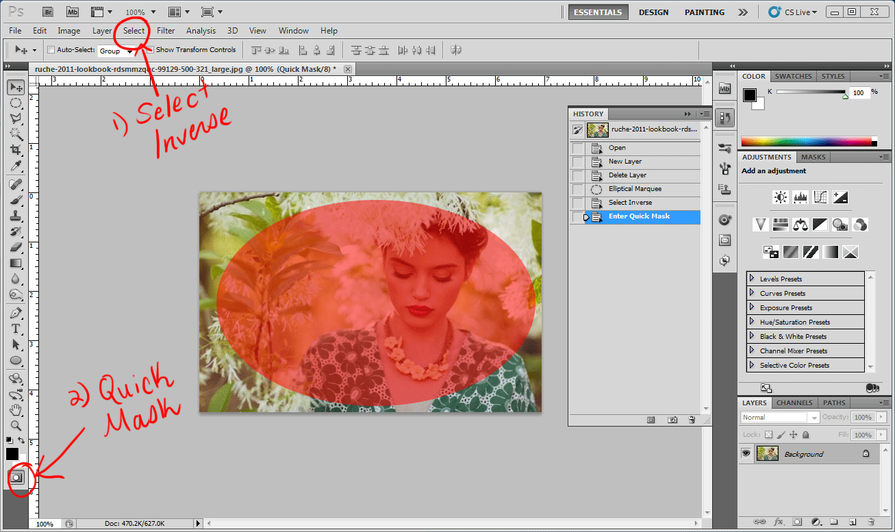 Photoshop difumina los bordes a negro AnnoncesTunisiennes